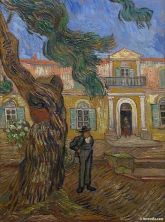 Haga click para ver la imagen ampliada 1889 haïpital saint-paul a saint-remy.jpg